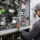 photo of worker in front of electrical panel